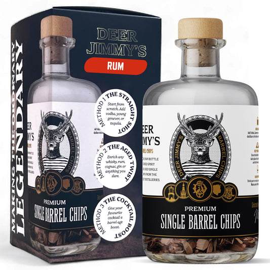 Deer Jimmy's® - Jamaican Rum Barrel Chips